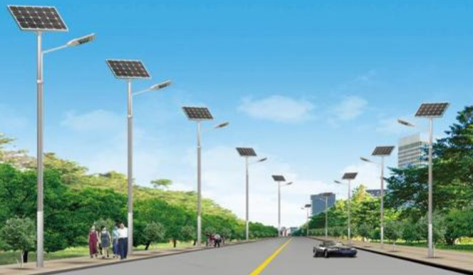 太陽能路燈燈桿