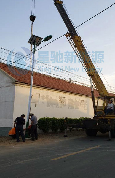 農村太陽能路燈