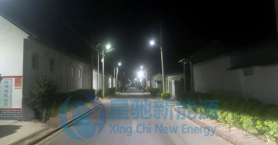 農村太陽能路燈