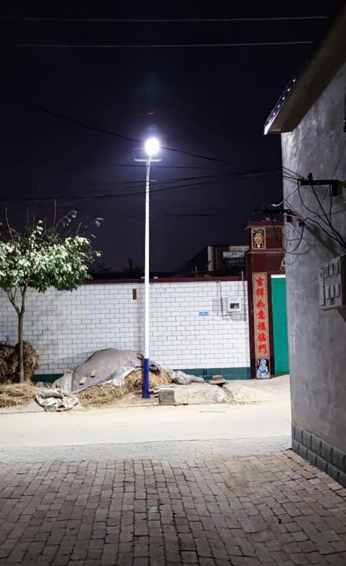 農村太陽能路燈