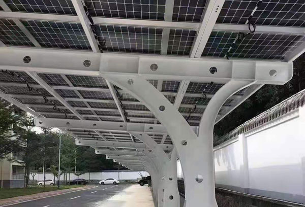 光伏車棚汽車充電樁